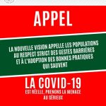 Togo: l’appel de Dr. Thon de la nouvelle Vision contre l’augmentation inquiétante des cas de COVID-19