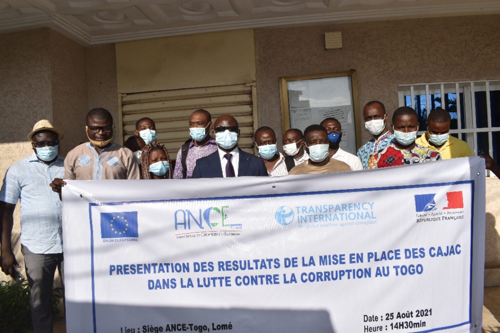 L’ANCE-Togo présente les résultats de 2 ans d’engagement des CAJAC contre la corruption