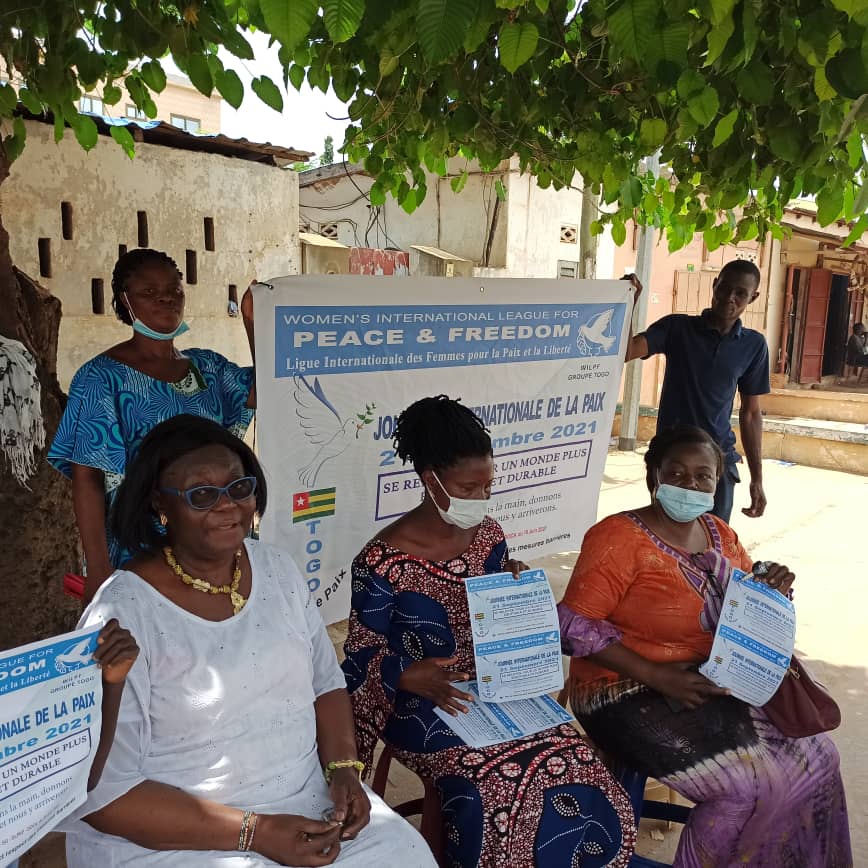 WILPF Togo a célébré la Journée Internationale pour la Paix par une caravane de sensibilisation