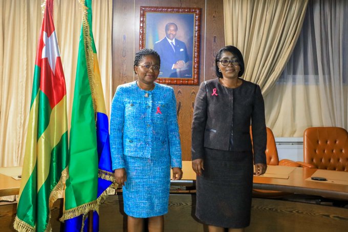 Le Gabon accueille en visite officielle Mme Victoire DOGBE