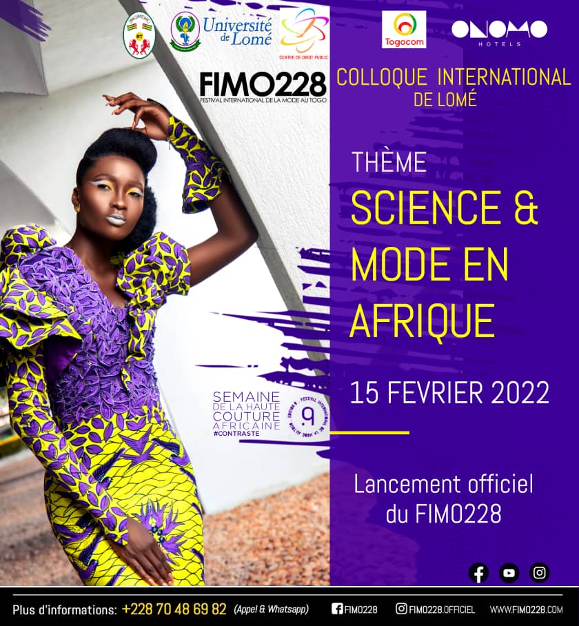 Lomé accueille ce 15 février un colloque international sur la science et la mode en Afrique