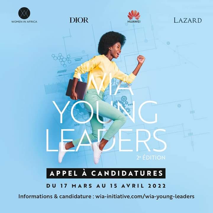 Appel à candidatures : 2ème édition du Programme  » Women In Africa (WIA) Young leaders »/ WIA