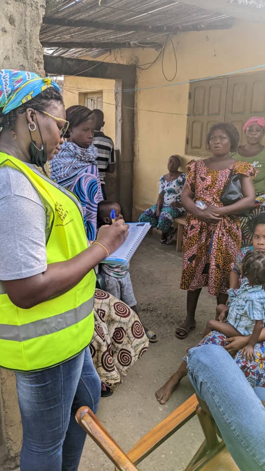 Covid-19: l’AMD sensibilise des femmes commerçantes transfrontalières du Togo