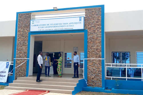 Un laboratoire de télédétection et de géo-informatique mis à disposition de L’Université de Lomé