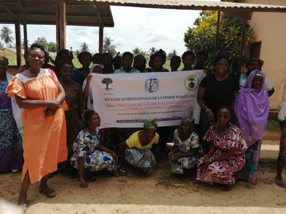 Les agricultrices d’Agomé Glozou célèbrent la journée internationale de la femme rurale 2022