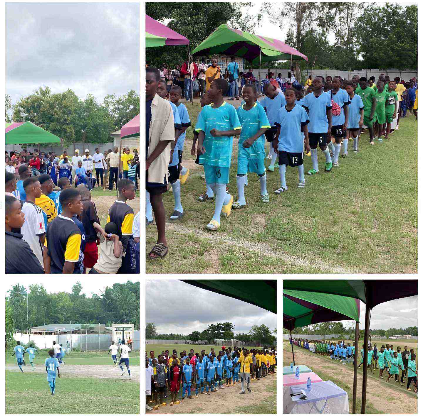 Lancement de la compétition de football inter CDEJ à Aképé: une célébration sportive exceptionnelle