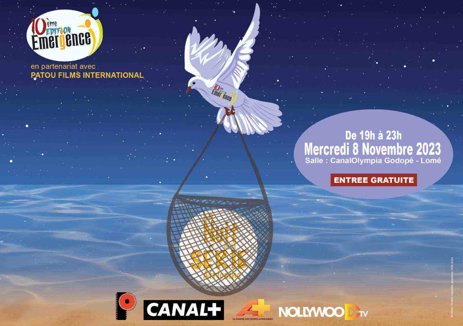 Clôture de la 10ème édition du Festival de Films Émergence : venez célébrer le talent des cinéastes africains ce 08 novembre à Lomé !