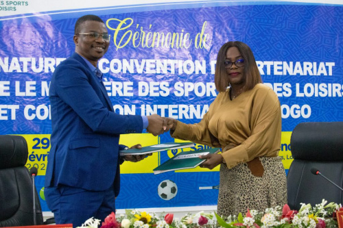 Nouveau partenariat pour la promotion du sport à la base au Togo