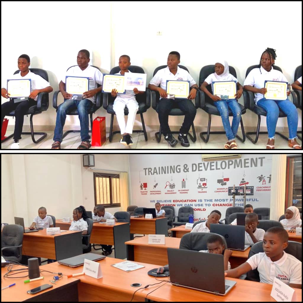 Togo : le programme Digital Dreamers de BostonSolux Academy initie les enfants au numérique