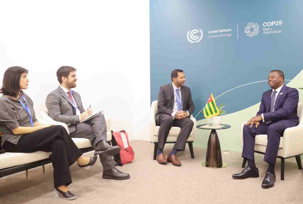  COP29：福雷·纳辛贝加强气候与可持续发展伙伴关系