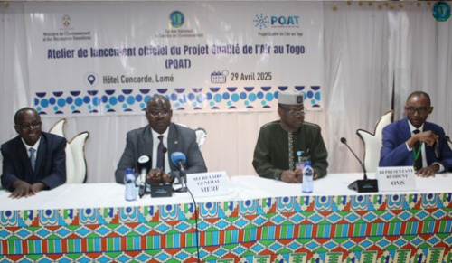 Lancement du projet qualité de l’air au Togo