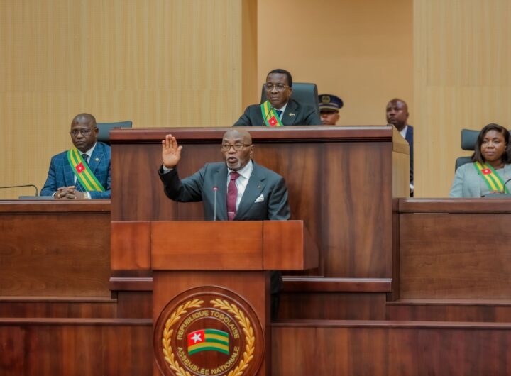 Jean-Lucien Savi de Tové, nouveau Président du Togo