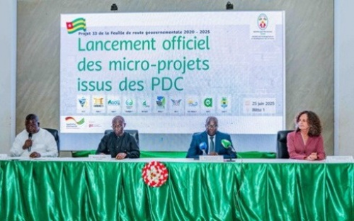 Le Togo renforce sa décentralisation avec 23 microprojets locaux