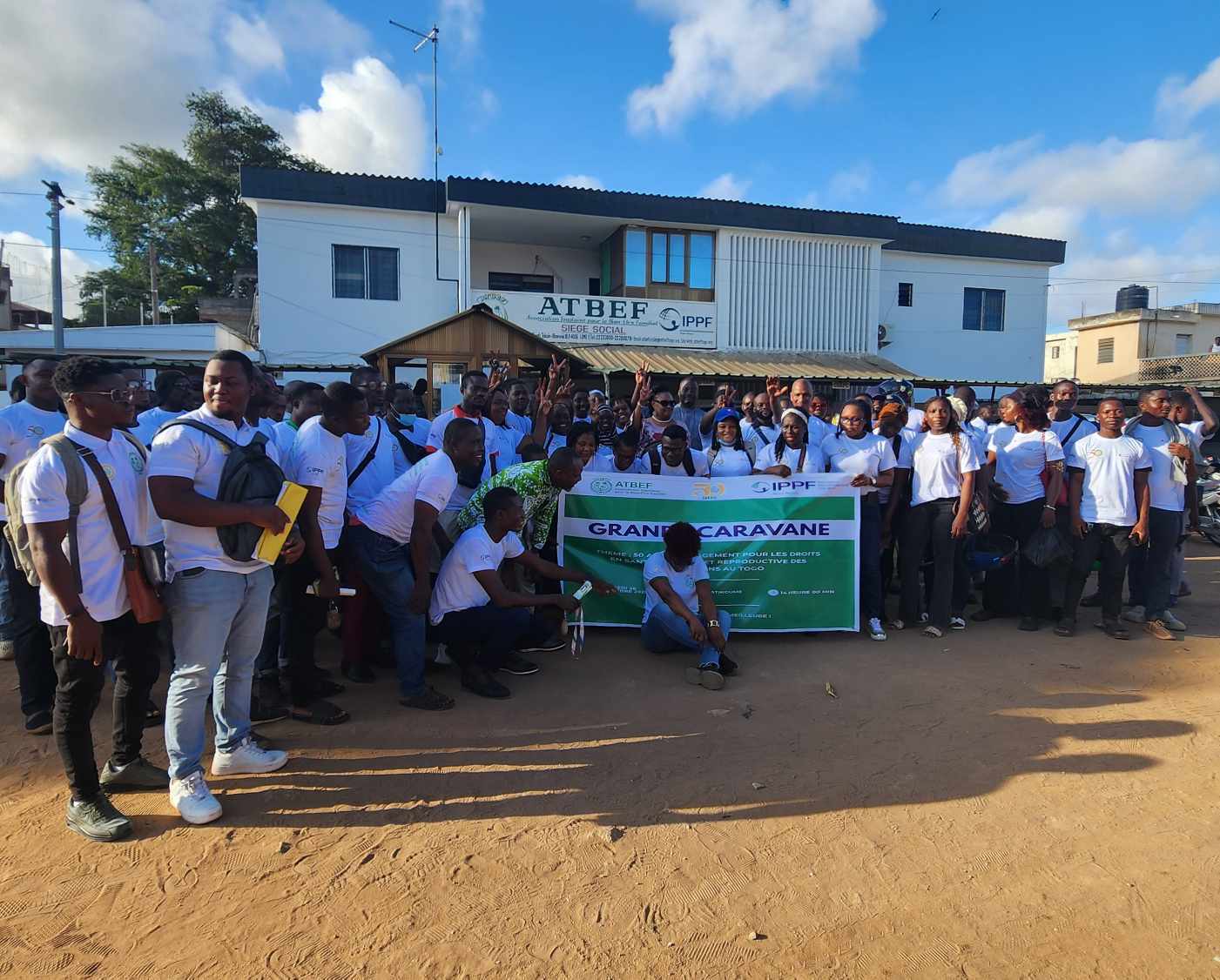  ATBEF: a caravan in Lomé to mark half a century of commitment to family well-being