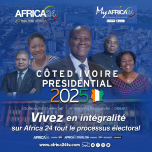 Côte d’Ivoire 2025 : Africa24 couvre l’élection présidentielle en direct et en 360°