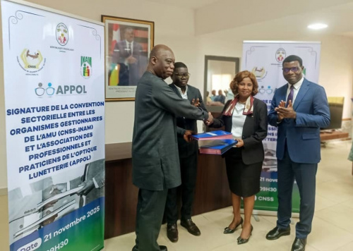 Togo : l’assurance maladie universelle intègre les services optique