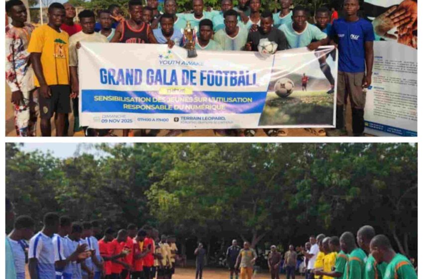 Le football au service de l’éducation numérique : Youth Awake sensibilise les jeunes de Lomé