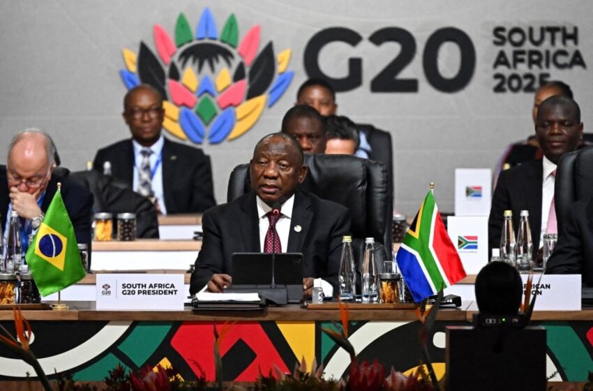 G20 Johannesburg : l’Afrique défend ses énergies fossiles pour son développement