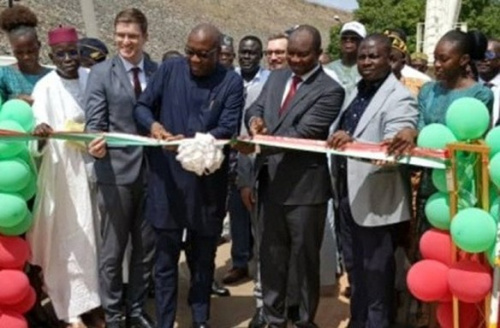Inauguration de la modernisation du barrage de Nangbéto