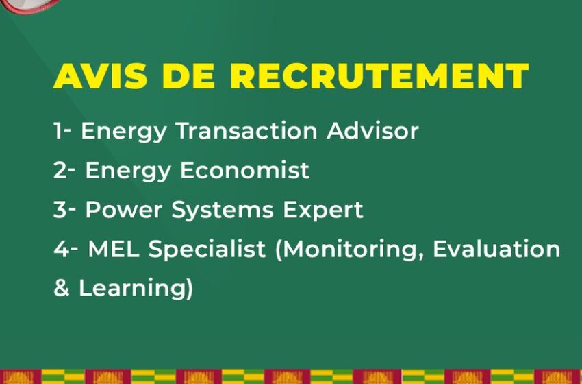  Le Ministère de l’Énergie Renforce ses Effectifs pour la « Mission 300 »