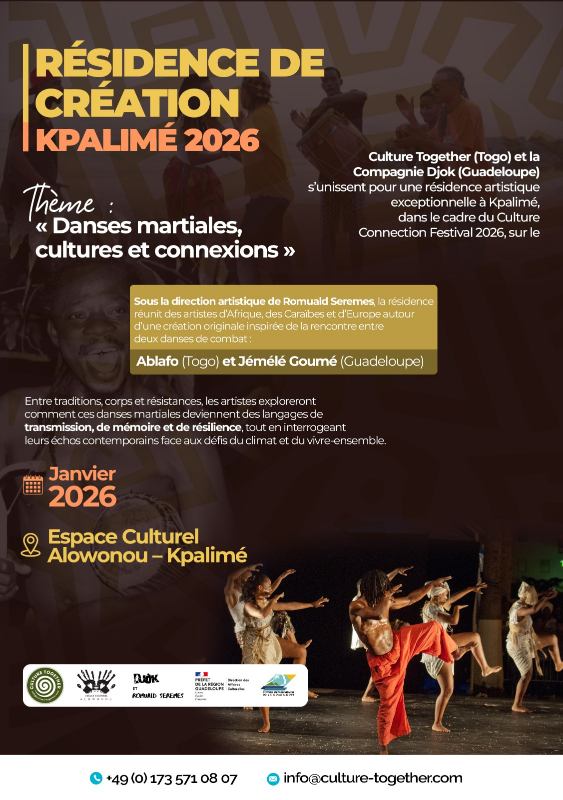 Kpalimé, carrefour des mémoires : quand les danses martiales du Togo et de la Guadeloupe se rencontrent