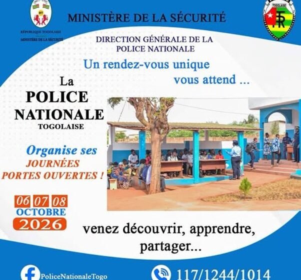 Journées portes ouvertes de la police nationale au Togo