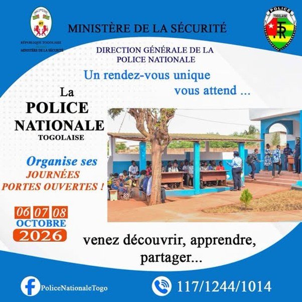 Journées portes ouvertes de la police nationale au Togo