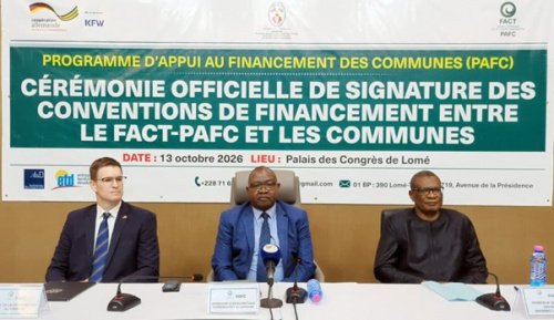 Togo : 5,17 milliards FCFA pour 35 communes