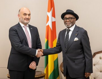 Togo : trois nouveaux ambassadeurs présentent leurs lettres de créance