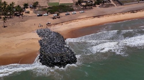 Togo : 26 nouveaux épis pour lutter contre l’érosion côtière